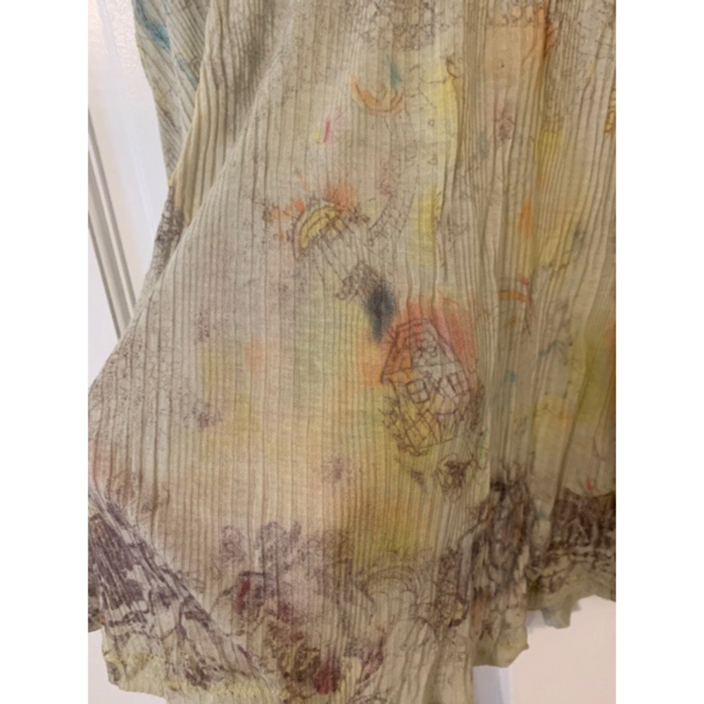Free People// beaded/print tube top - Picture 5 of 7